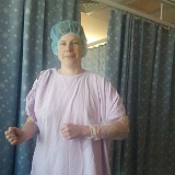 2012-08-01 12.27.25  Barb now has one less internal organ; she is now appendix-free.